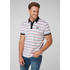 Helly Hansen Fjord Polo - Navy Faded Stripes