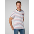 T-Shirt Helly Hansen Fjord - Navy Faded Stripes