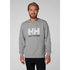 Helly Hansen Hh Logo Crew Sweater - Grigio Mélange
