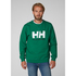 Helly Hansen Hh Logo Crew Sweater - Pepper Green