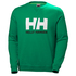 Helly Hansen Hh Logo Crew Sweater - Pepper Green