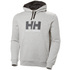 Felpa Con Cappuccio Helly Logo Hhh - Grigio Mélange
