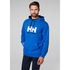 Felpa Con Cappuccio Helly Logo Hh - Blu Olimpionico