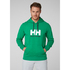 Felpa Con Cappuccio Helly Logo Hh - Pepper Green