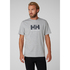 T-Shirt Helly Logo Hh - Grigio Mélange