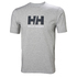 T-Shirt Helly Logo Hh - Grigio Mélange