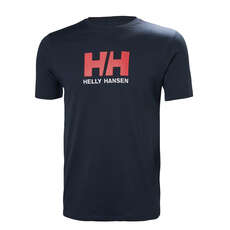 T-Shirt Con Logo Helly Hansen Hh - Blu Scuro T-Shirt Con Logo Helly Hansen Hh - Blu Scuro