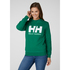 Felpa Con Logo Hh Helly Hansen Womens Logo - Pepper Green