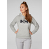 Felpa Con Cappuccio Hh Logo Helly Hansen - Grigio Mélange