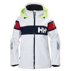 Giacca Donna Salt Flag Helly Hansen - Bianca 33923 Giacca Donna Salt Flag Helly Hansen - Bianca 33923