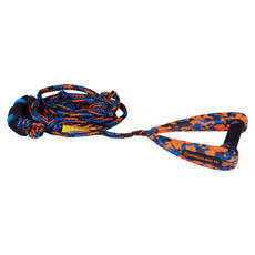 Corda Da Surf Hyperlite Arc 25 Piedi Con Maniglia - Arancione/blu