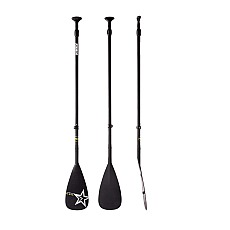 Jobe Fiberglass Sup Paddle 3 Piece - Nero
