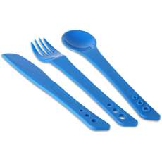 Lifeventure Ellipse Knife, Forchetta E Cucchiaio Set - Blu Lifeventure Ellipse Knife, Forchetta E Cucchiaio Set - Blu