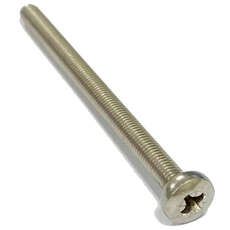 Vite/bullone A Macchina In Acciaio Inossidabile M5 X 100 Mm - Testa Pozi - Ciascuno - A4 / 316