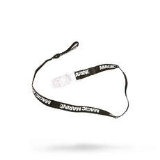 Magic Marine Cap Retainer Leash - Nero