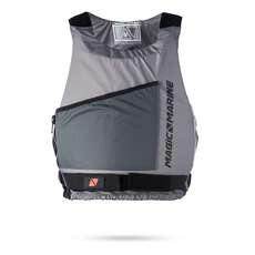 Aiuti Al Galleggiamento Con Zip Laterale Magic Marine Match - Grigio Chiaro
