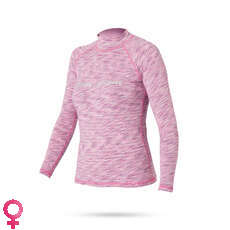 Magic Marine Womens Cubo Manica Lunga Rashvest - Rosa Magic Marine Womens Cubo Manica Lunga Rashvest - Rosa