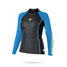Maglione A Maniche Lunghe In Neoprene Da 3 Mm Magic Marine Womens Marine - Blu Maglione A Maniche Lunghe In Neoprene Da 3 Mm Magic Marine Womens Marine - Blu