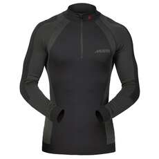 Musto Attiva Zip Base Layer Neck Top - Nero