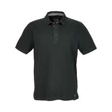 Musto Collar Canvas Polo - Carbon Musto Collar Canvas Polo - Carbon
