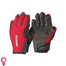 Musto Essential Vela Brevi Finger Gloves - Red Musto Essential Vela Brevi Finger Gloves - Red