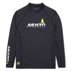 Musto Insignia Uv Fast Dry Rash Guard - Nero