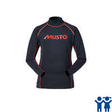 Musto Junior Neoprene Top - Nero / Nero