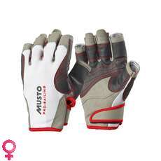 Musto Prestazioni Breve Finger Gloves - Bianco Musto Prestazioni Breve Finger Gloves - Bianco