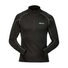 Musto Termica Base Layer Zip Neck - Nero Musto Termica Base Layer Zip Neck - Nero