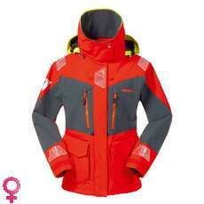 Musto Womens Br2 Offshore Jacket - Fuoco Arancione / Grigio Scuro Musto Womens Br2 Offshore Jacket - Fuoco Arancione / Grigio Scuro