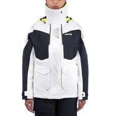 Musto Womens Br2 Offshore Jacket - Bianco / True Navy