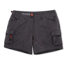 Musto Womens Deck Uv Fast Dry Corto - Carbone Musto Womens Deck Uv Fast Dry Corto - Carbone