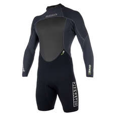 Muta Corta A 2 / 2Mm Con Zip Posteriore Lunga Mystic Brand - Nera