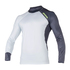 Mystic Crossfire Longsleeve Rash Vest - Grigio