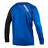 Top Quickdry A Manica Lunga Mystic Drip Top - Blu