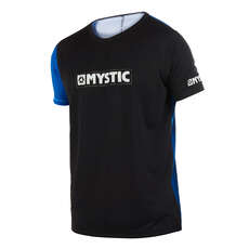 Top Quickdry A Manica Corta Mystic Drip Top - Blu Top Quickdry A Manica Corta Mystic Drip Top - Blu