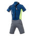 Muta Short Starlock Mystic Junior Star 3 / 2Mm Back-Zip - Blu Scuro
