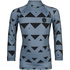 Mystic Kids Star Manica Lunga Rashvest - Peltro