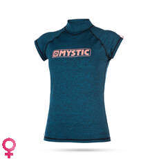 Manica Corta Mystic Womens Stella Rash Vest - Teal Manica Corta Mystic Womens Stella Rash Vest - Teal