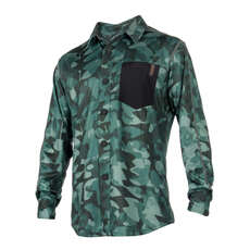 Camicia Mystic Shred Quickdry - Verde Allover Camicia Mystic Shred Quickdry - Verde Allover