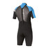 Mystic Star 3/2 Kitesurf Flatlock Shorty 2014 - Nero / Blu