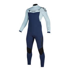 Muta Muta Mystic Star 5 / 3Mm Doppia Zip Frontale - Navy / Grey