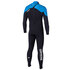Mystic Stella 5/4 Backzip Kitesurf Muta 2014 - Nero / Blu
