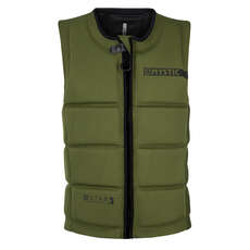 Gilet A Impatto Con Cerniera Frontale Mystic Star - Esercito Gilet A Impatto Con Cerniera Frontale Mystic Star - Esercito