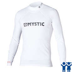 Mystic Stella Junior Maniche Lunghe Rashvest - Bianco Mystic Stella Junior Maniche Lunghe Rashvest - Bianco
