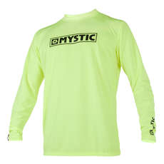 Top Quickdry A Maniche Lunghe Mystic Star - Lime Top Quickdry A Maniche Lunghe Mystic Star - Lime