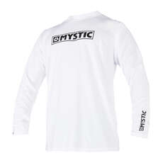 Top Quickdry A Manica Lunga Mystic Star - Bianco Top Quickdry A Manica Lunga Mystic Star - Bianco