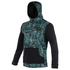 Felpa Con Cappuccio Mystic Voltage Sweat Neoprene - Verde Allover