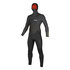 Muta Intera Muta Volt Zip 6/4 / 3Mm Con Cappuccio Mystic Voltt - Nera