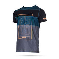 Mystic Drip Short Sleeve Quickdry Top - Arancione Mystic Drip Short Sleeve Quickdry Top - Arancione